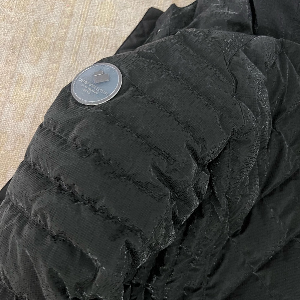Obermeyer Devon Down Ski Jacket Black Size 4 - image 6
